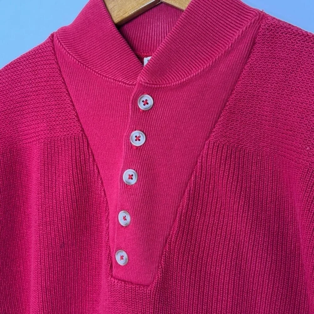 Vintage L. L. Bean Shawl Collar Sweater Large Tall‎